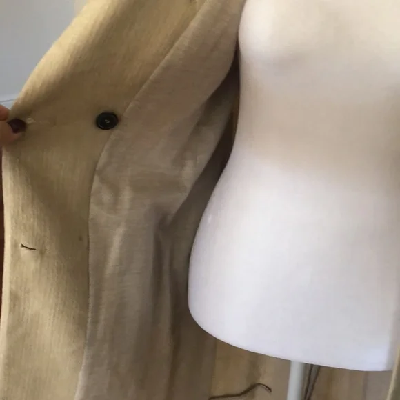 Zara beige long blazer. Size XS. - Picture 8 of 9